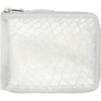 COMME des GARCONS WALLETS Transparent Snake Wallet 262230M164000