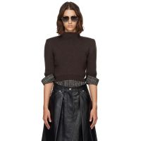 WILLY CHAVARRIA Brown Chavela Sweater 262232F096009