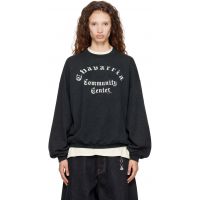 WILLY CHAVARRIA Black Community Center Sweatshirt 262232F096012