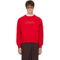 WILLY CHAVARRIA Red Diablo Raglan Standard Sweatshirt 262232M201042