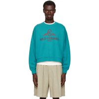 WILLY CHAVARRIA Green OS Chavantino Hooligan Crewneck Sweatshirt 262232M201044