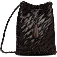 Dragon Diffusion Brown Pompom Double Jump Bag 262243F048000