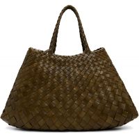Dragon Diffusion Khaki Santa Croce Small Tote 262243F049015