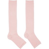 Swedish Stockings SSENSE Exclusive Pink Long Sandal Socks 262283F076033