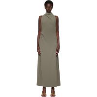Proenza Schouler Khaki Selena Maxi Dress 262288F055000