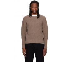 Merz b. Schwanen Beige BLADE02 Waffle Structured Sweater 262328M201008