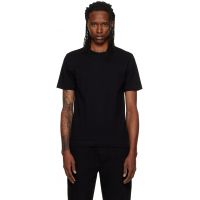 Merz b. Schwanen Black 2M15 Mid-Century Machine Refined Fit T-shirt 262328M213003