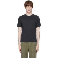 Merz b. Schwanen Gray 2M15 Mid-Century Machine Refined Fit T-shirt 262328M213004