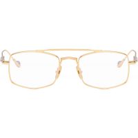 Cutler and Gross Gold The Great Frog Edition Bowie Rectangle Glasses 262331M133005