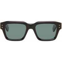 Cutler and Gross Black 1432 Square Polarised Sunglasses 262331M134005