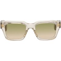 Cutler and Gross Beige 1432 Square Sunglasses 262331M134006