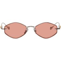 Cutler and Gross Gunmetal The Great Frog Edition Carol Rectangular Sunglasses 262331M134014