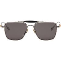 Cutler and Gross Gunmetal The Great Frog Edition Capri Rectangular Sunglasses 262331M134016
