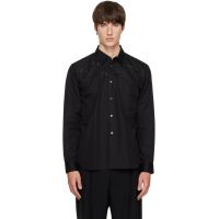 Comme des Garcons Homme Plus Black Lace Shirt 262347M192005