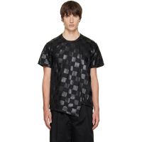 Comme des Garcons Homme Plus Black Check T-shirt 262347M213001