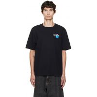 Maison Kitsune Black Fortune Fox Comfort T-shirt 262389M213017