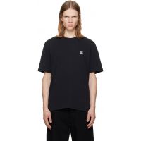 Maison Kitsune Black Fox Head Comfort T-shirt 262389M213043