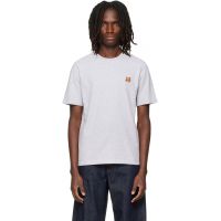 Maison Kitsune Gray Fox Head Regular T-shirt 262389M213045