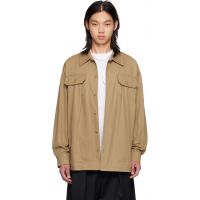 Simone Rocha Beige Military Overshirt 262405M192017