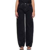 Loulou de Saison Black SAMUR LDS Boyfriend Jeans 262473F069002