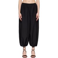 Loulou de Saison Black Almaya Cocoon Trousers 262473F087002