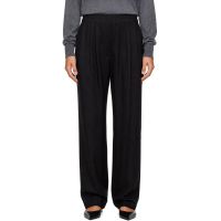 Loulou de Saison Black Dan Elastic Band Trousers 262473F087009