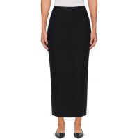 Loulou de Saison Black Samos LDS Maxi Skirt 262473F093002