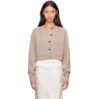 Loulou de Saison Beige HEIKE Cashmere Cardigan 262473F095011