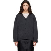 Loulou de Saison Gray DUCA Oversized Cardigan 262473F095012