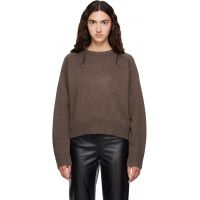 Loulou de Saison Brown BREHA Wool Cashmere Blend Sweater 262473F096017