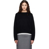 Loulou de Saison Black BREHA Wool Cashmere Blend Sweater 262473F096018