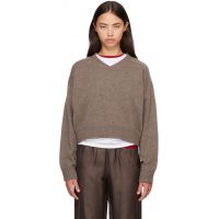Loulou de Saison Brown ANZOR LDS Sweater 262473F100002