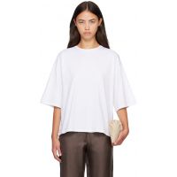 Loulou de Saison White OSIS LDS Oversized T-shirt 262473F110011