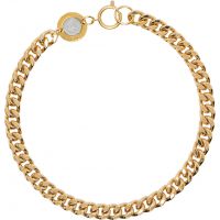 IN GOLD WE TRUST PARIS Curb Chain Logo Clasp Necklace 262490M145004