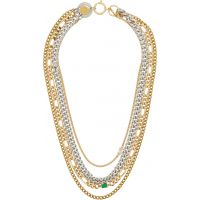 IN GOLD WE TRUST PARIS Multi Chain Necklace 262490M145007