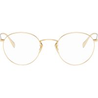 Oliver Peoples Gold Coleridge Glasses 262499M133017