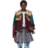 Chopova Lowena Multicolor Patchwork Denim Jacket 262529F060000