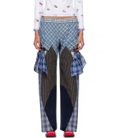 Chopova Lowena Blue Swoon Pyjama Trousers 262529F087000
