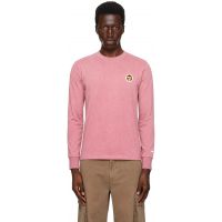 AAPE by A Bathing Ape Pink AAPER Long Sleeve T-shirt 262547M213023