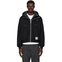 Maison MIHARA YASUHIRO Black Shifted Layer Track Jacket 262551M180000