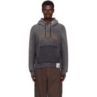 Maison MIHARA YASUHIRO Black Sun Faded Like Hoodie 262551M202002
