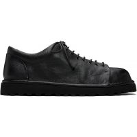 Marsell Gomme Black Pallottola Pomice Leather Derbys 262633M225006