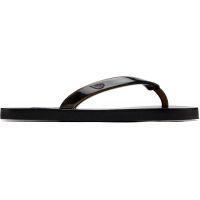 Ancient Greek Sandals Black Saionara Jelly Flip-Flops 262674F124004