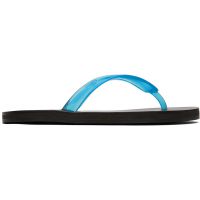 Ancient Greek Sandals Blue Saionara Jelly Flip-Flops 262674F124008