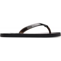 Ancient Greek Sandals Black Saionara Jelly Flip-Flops 262674F124010