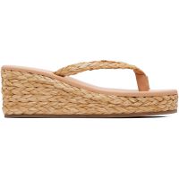Ancient Greek Sandals Beige Etheria Low Wedge Heeled 262674F125003