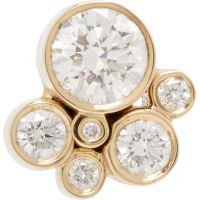 Sophie Bille Brahe Bisou Diamant Single Earring 262686F009003