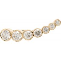 Sophie Bille Brahe Petit Croissant de Lune Single Earring 262686F022009