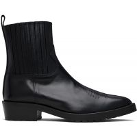 Toga Virilis SSENSE Exclusive Black Leather Chelsea Boots 262688M223000