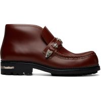 Toga Virilis Brown Leather Boots 262688M228006